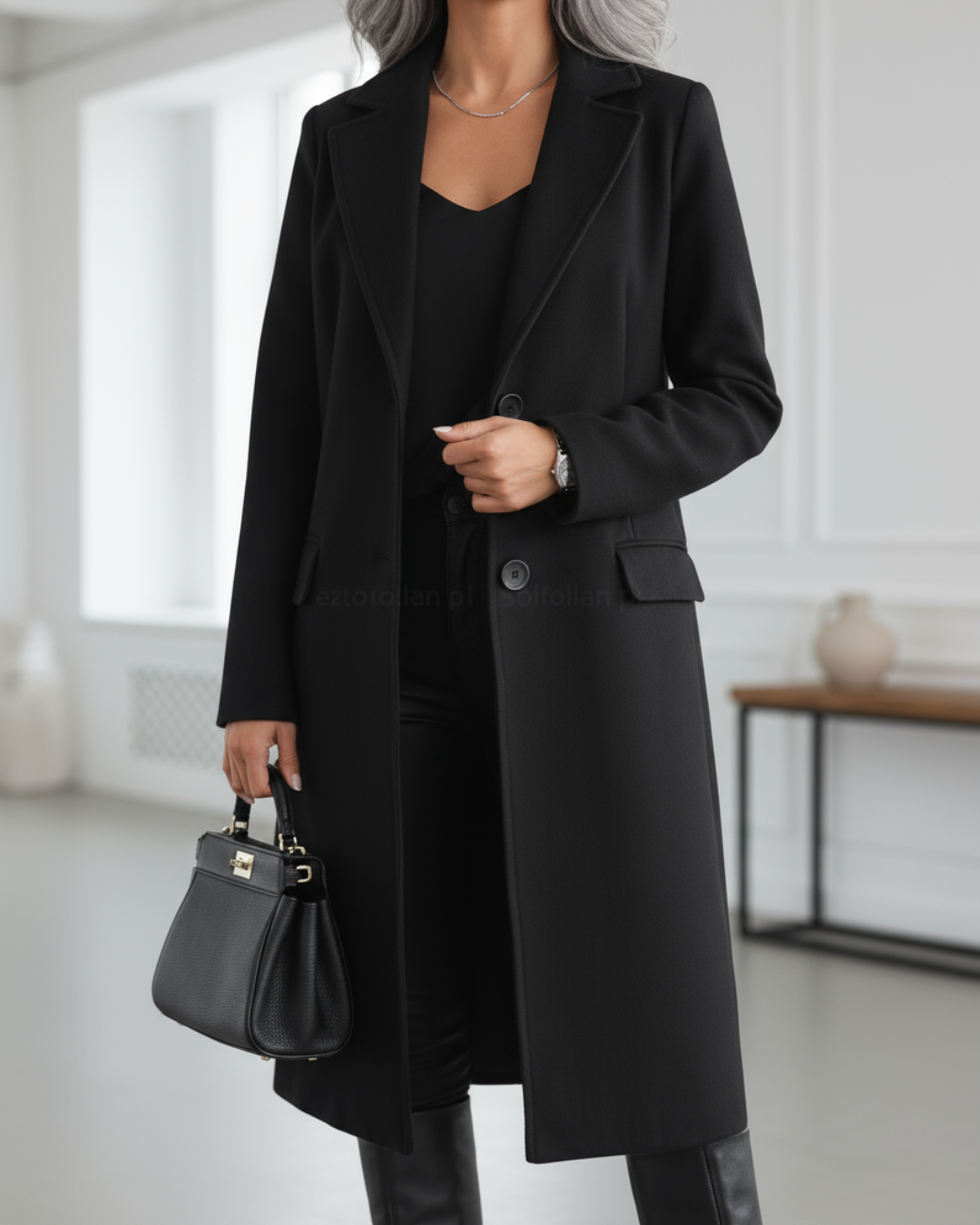 LUCIENNE ELEGANT LONG COAT