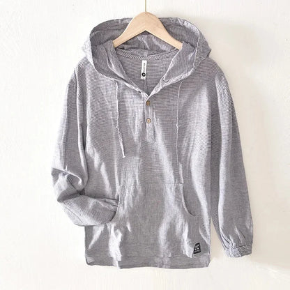 ANDORA LINEN HOODIE