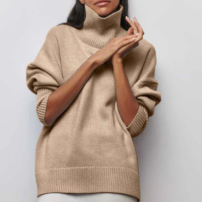 ARIA OVERSIZED TURTLENECK SWEATER